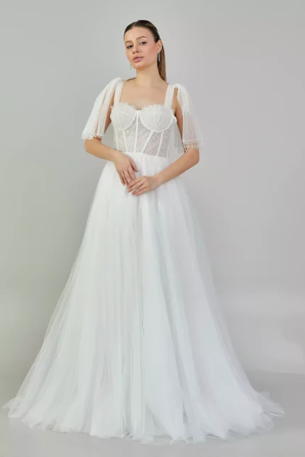 Madea – Romantic Corset Tulle Wedding Gown