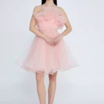 Mia – Ruffled Tulle Dress