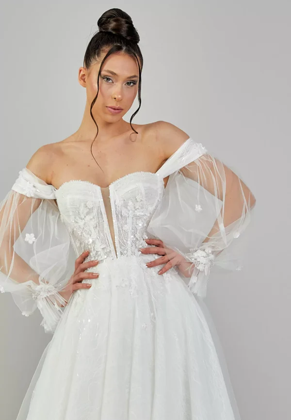 Miriam – Off-Shoulder Wedding Dress