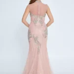 Zerrin Elegant Sequined Lace Gown